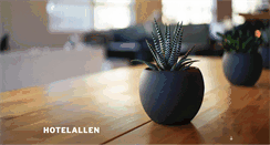 Desktop Screenshot of hotelallen.com